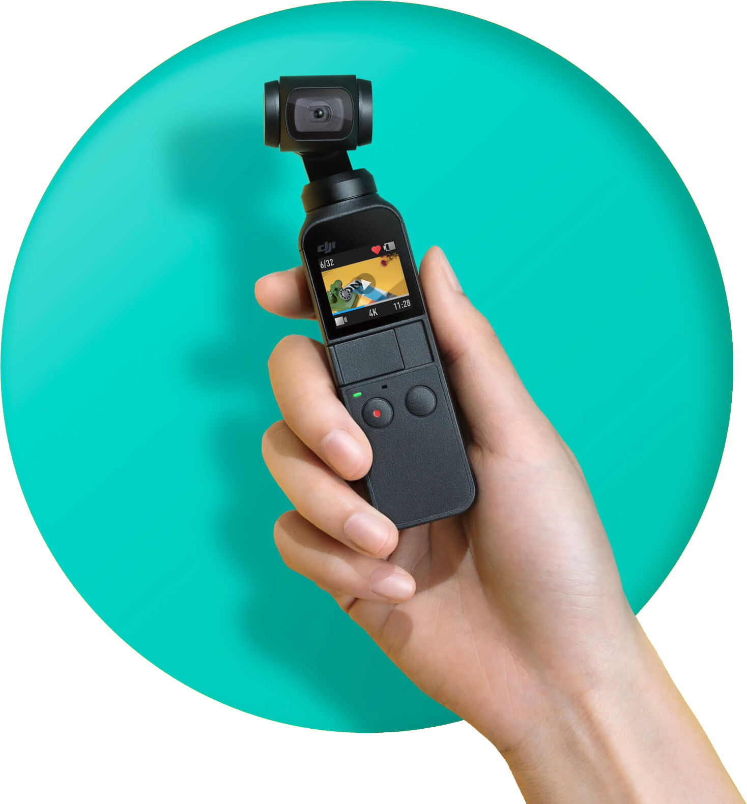 Dji Osmo Pocket Clipart (1600x1651), Png Download