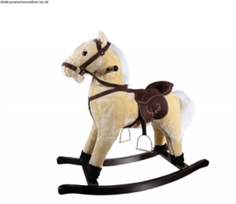 Authentic Children Ride On Rocking Horse Baby Nursery - Mecedora De Caballo De Juguete Png Clipart (800x785), Png Download