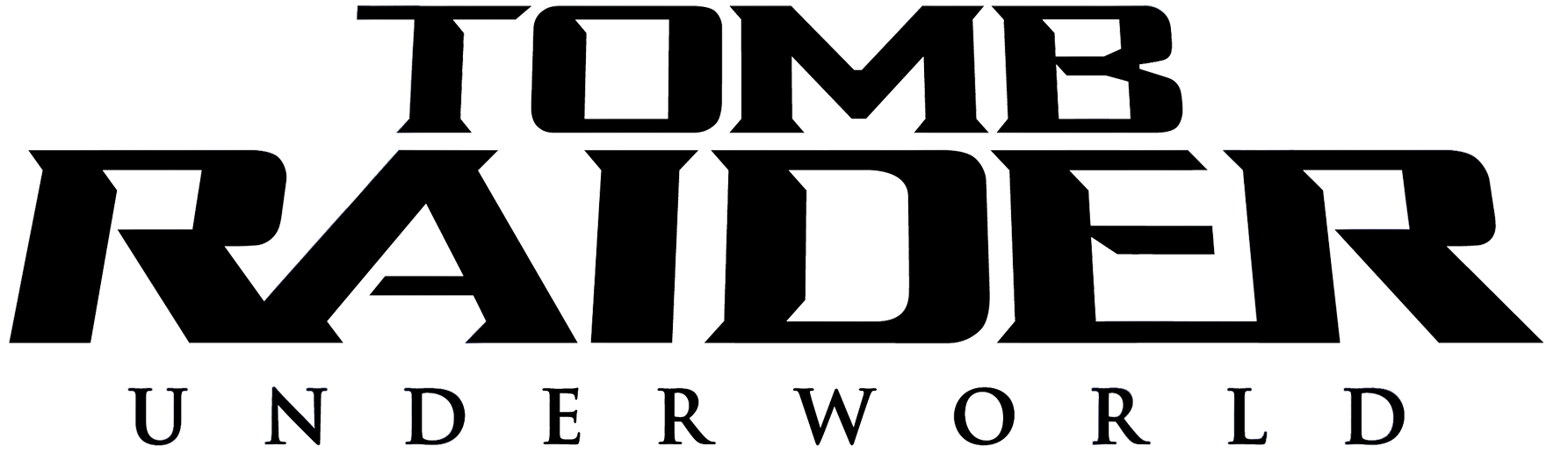 Tomb Raider Logo Png - Tomb Raider Underworld Clipart (1785x525), Png Download