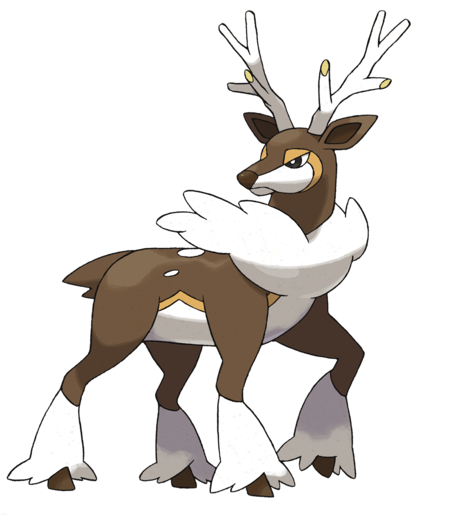 Sandshrew - Sawsbuck Pokemon Clipart (605x600), Png Download