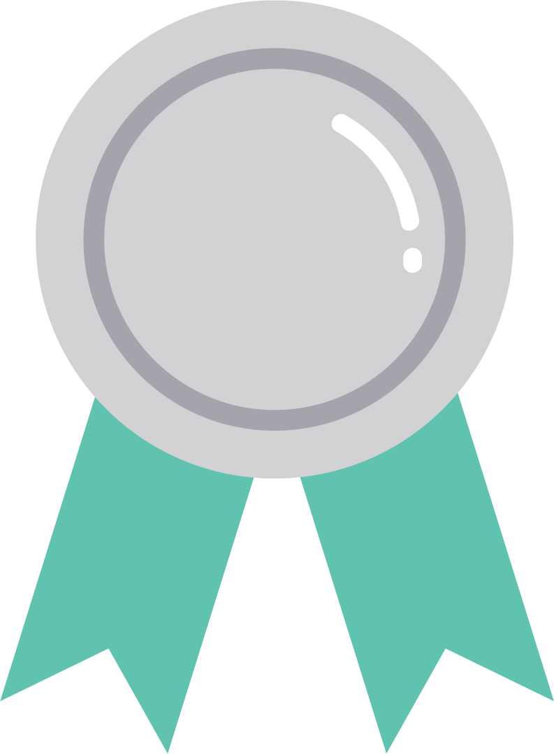 Silver Medal Cartoon Clipart (793x1078), Png Download