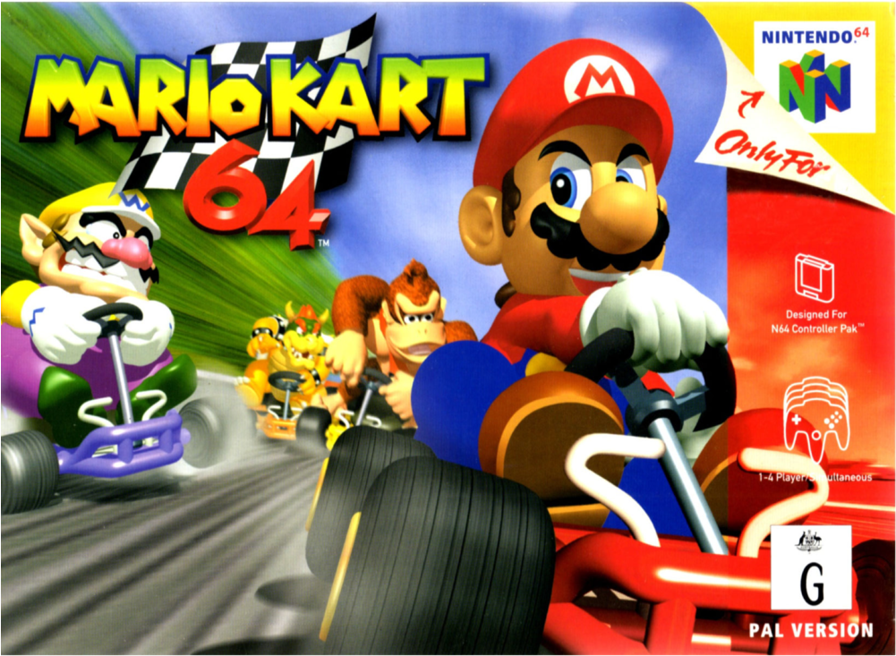 Mario Kart Clipart (1000x1000), Png Download