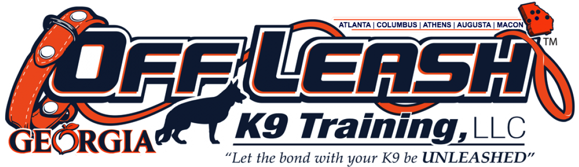 Cropped Olk9 Georgia Logo Macon - Off Leash K9 Training Clipart (1160x330), Png Download