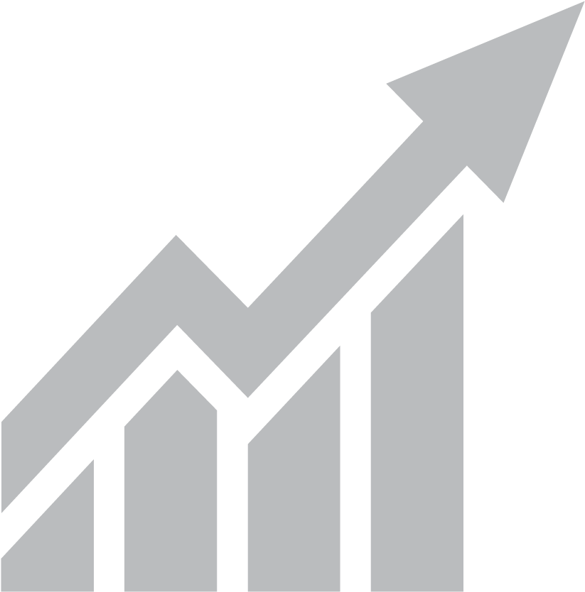 Cap Goal Icon - Transparent Growth Icon Clipart (823x834), Png Download