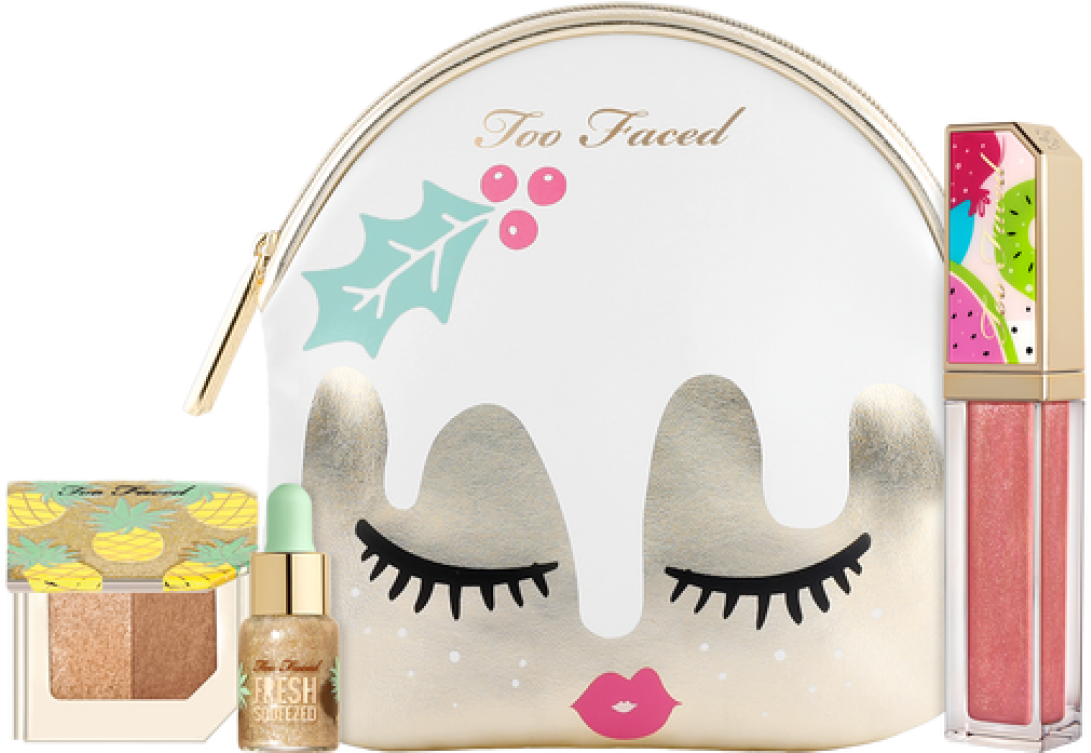 Too Faced Limited Edition Tutti Frutti - Christmas Makeup Sets 2018 Clipart (1200x752), Png Download