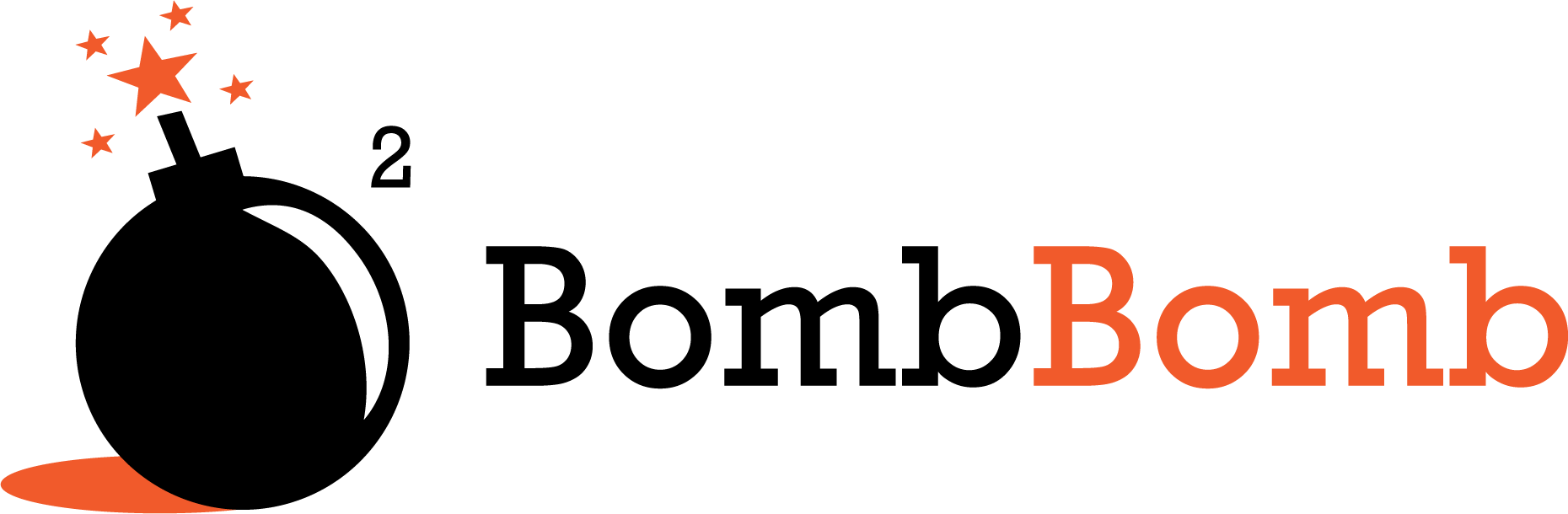 Logo Bombbomb Str - Bomb Bomb Logo Png Clipart (1860x610), Png Download