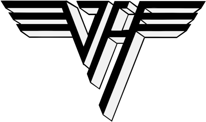Van Halen Logo - Van Halen Logo Png Clipart (790x501), Png Download