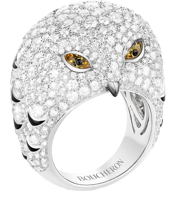 Boucheron Owl Ring Clipart (960x960), Png Download