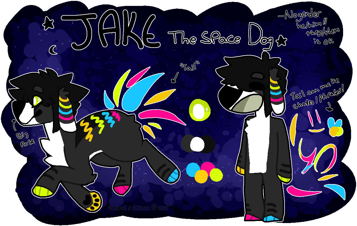 Jake The Space Dog - Cartoon Clipart (1207x765), Png Download