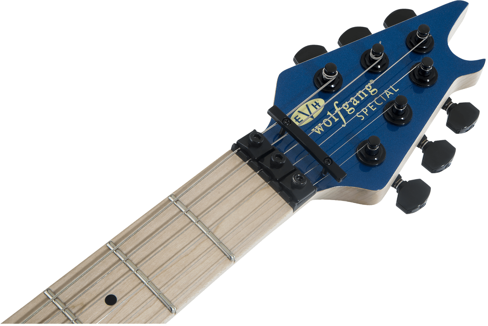 Evh Wolfgang Special Maple Board Satin Metallic Blue - Electric Guitar Clipart (1600x1069), Png Download