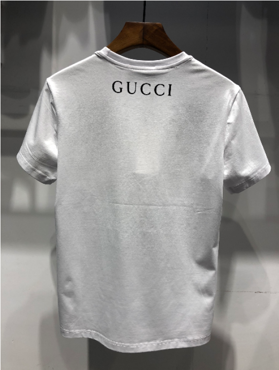 Gucci 08071517 Men's Gucci Tee Fashion Tops Short Letter - Pattern Clipart (750x750), Png Download