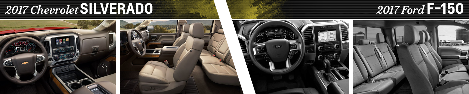 Compare The Interior Of The 2017 Chevy Silverado And - Steering Wheel Clipart (1500x302), Png Download