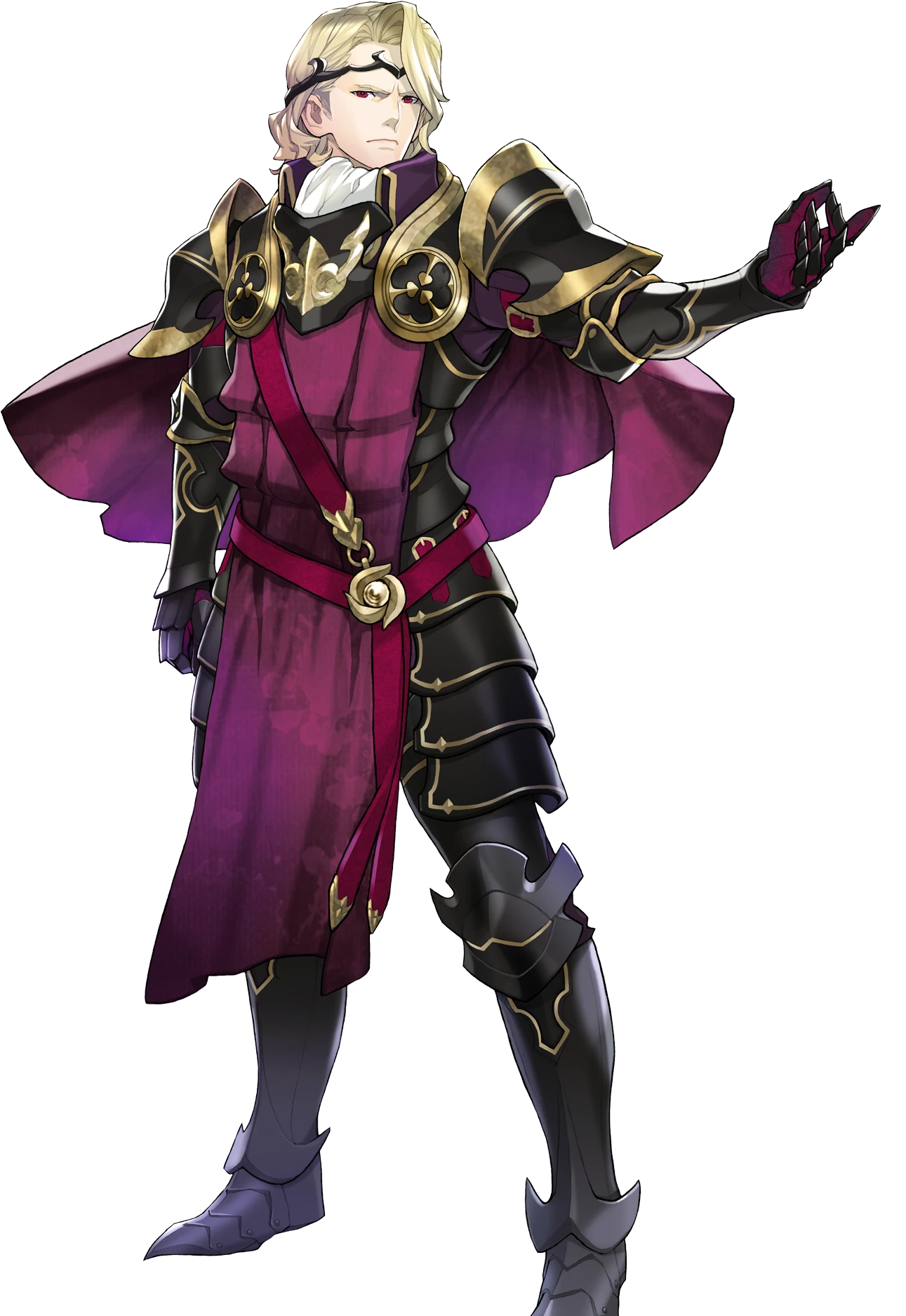 Full Portrait Xander - Fire Emblem Heroes Elise Clipart (1600x1920), Png Download
