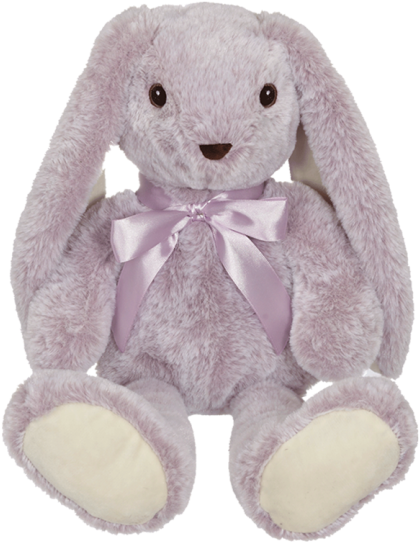 Big Ear Bunny - Stuffed Toy Clipart (720x720), Png Download