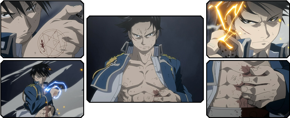 Roy Mustang - Roy Mustang Brotherhood Clipart (1000x410), Png Download