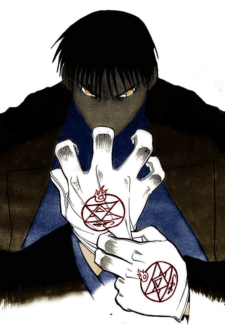 Render Roy Mustang - Fondos De Pantalla Full Metal Alchemist Clipart (718x1034), Png Download