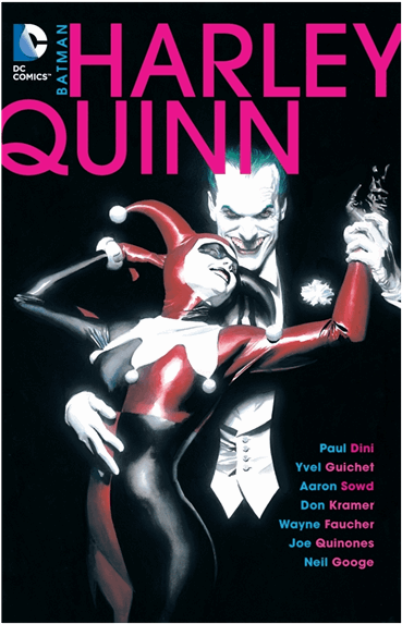 Books - Batman Harley Quinn Comic Clipart (600x600), Png Download