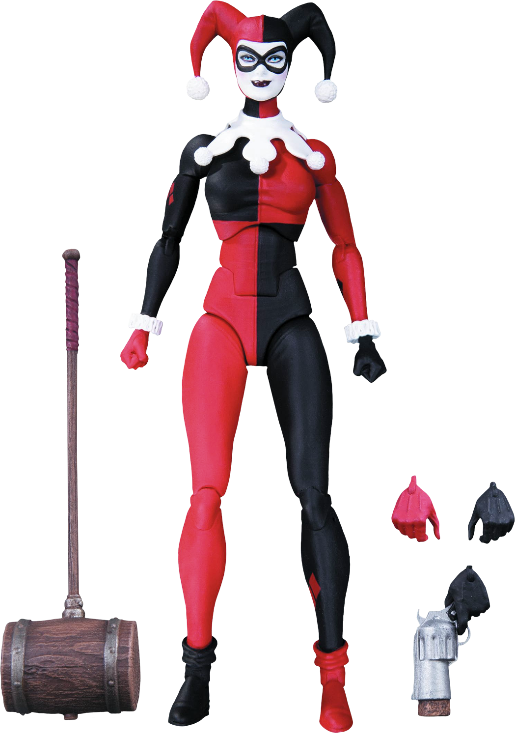Batman - - Dc Icons Harley Quinn Clipart (1049x1500), Png Download