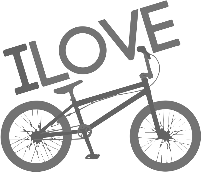 Love You My Bikes Clipart (750x1000), Png Download