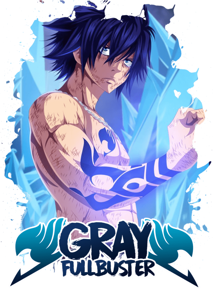Fairy Tail Fan Art Grey Clipart (724x1024), Png Download
