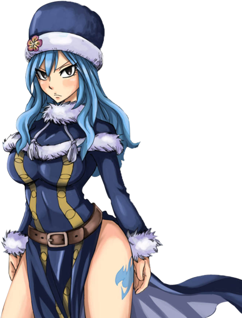 Undefined - Fairy Tail Juvia Hot Clipart (500x648), Png Download