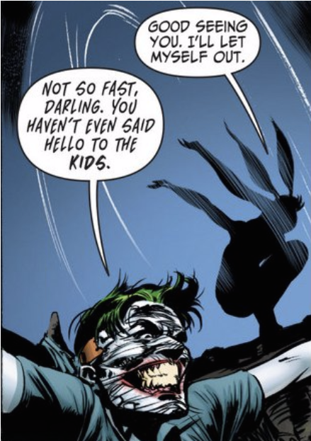 And Harley Is Not Happy With Him For What He Did To - Comic Book Clipart (700x622), Png Download