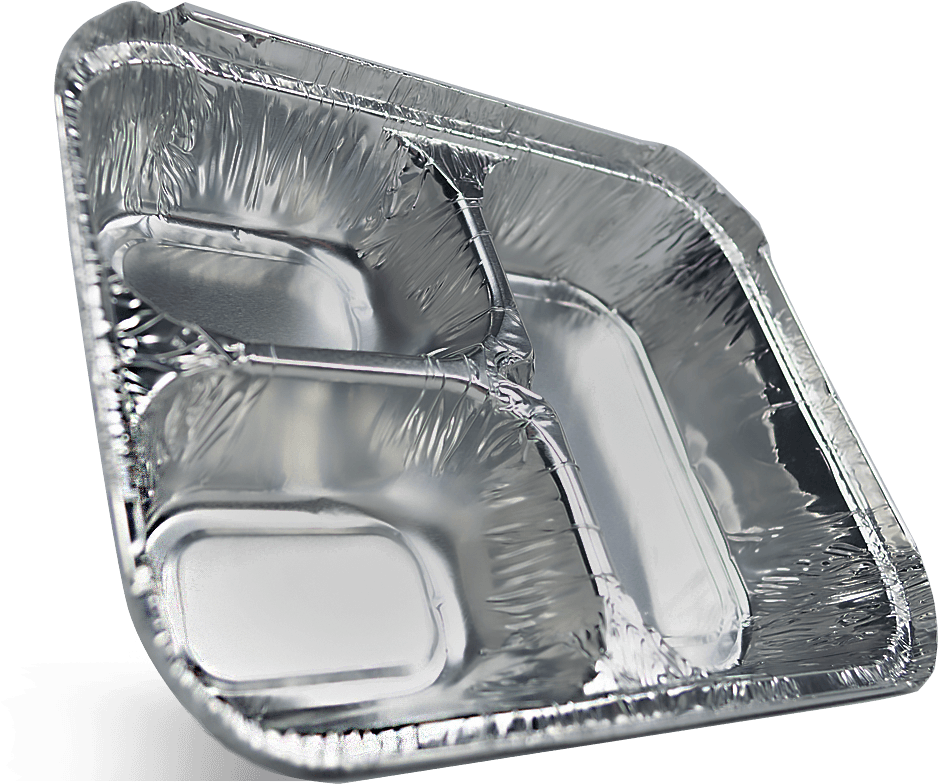 Aluminum Tin Foil Trays - Silver Clipart (1200x1000), Png Download