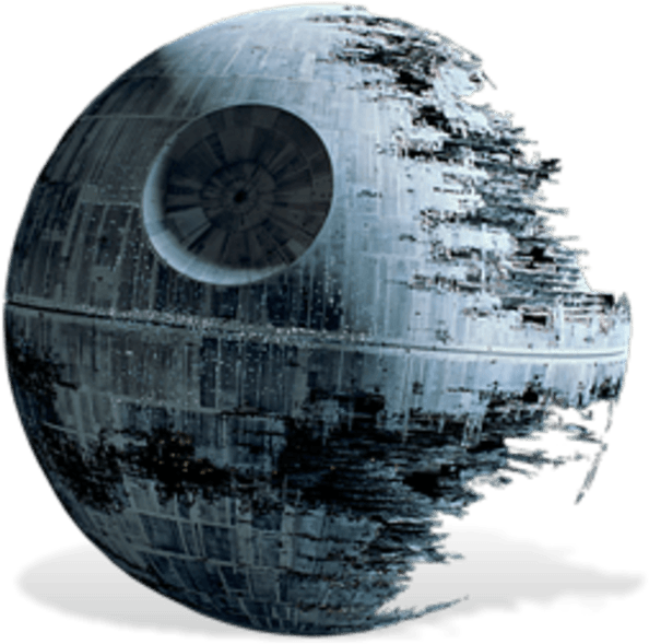 Death Star, Drawing, Star Wars, Sphere Png Image With - Star Wars Death Star 2 Clipart (600x600), Png Download