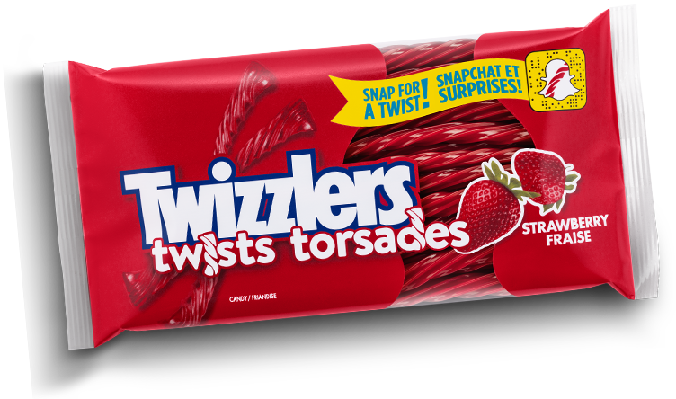Twizzlers Twists Torsades - Snack Clipart (752x444), Png Download