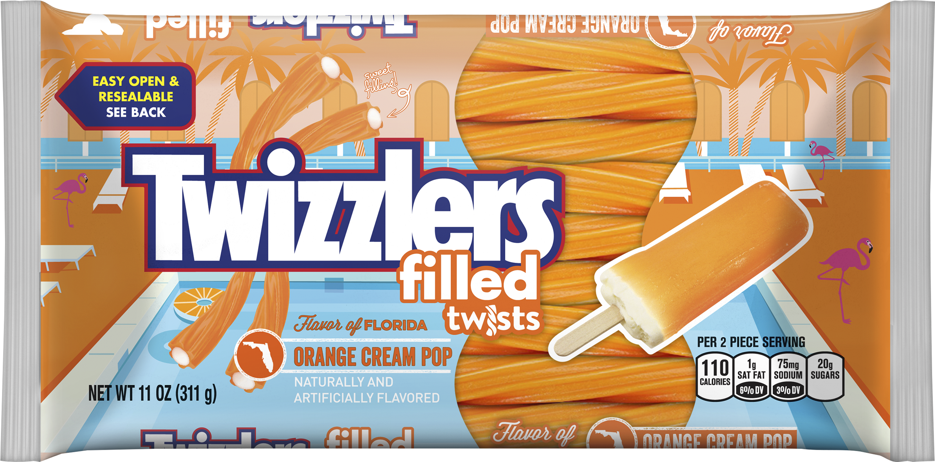 Key Lime Twizzlers Clipart (3000x3000), Png Download