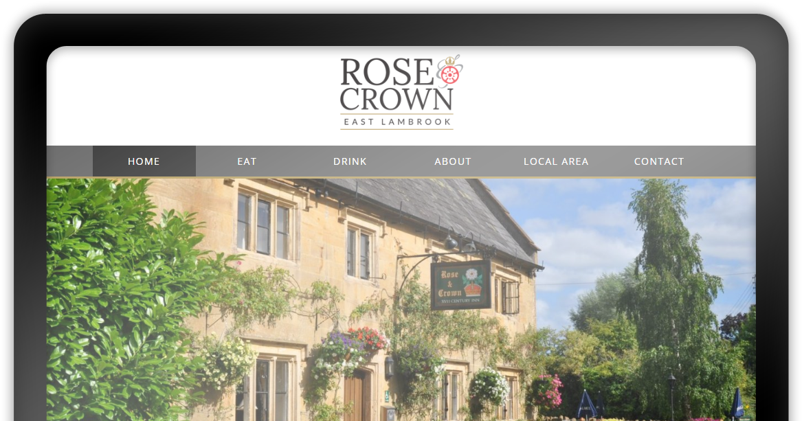 Rose & Crown East Lambrook, Somerset - House Clipart (1500x703), Png Download