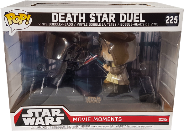 Death Star Duel Movie Moments Us Exclusive Pop Vinyl - Funko Pop Movie Moments Star Wars Clipart (600x600), Png Download