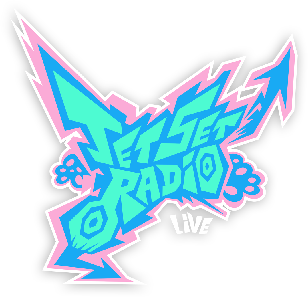 Jetsetradio - Live - Jet Set Radio Logo Png Clipart (1200x1137), Png Download