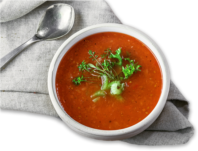 Soup Menu - Carrot And Red Lentil Soup Clipart (802x726), Png Download