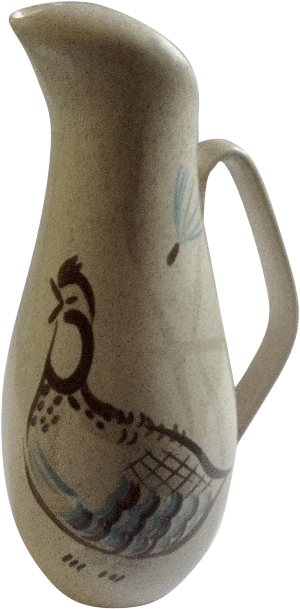 Vintage Red Wing Usa Pottery Bob White Quail Mid Century - Earthenware Clipart (2045x2045), Png Download