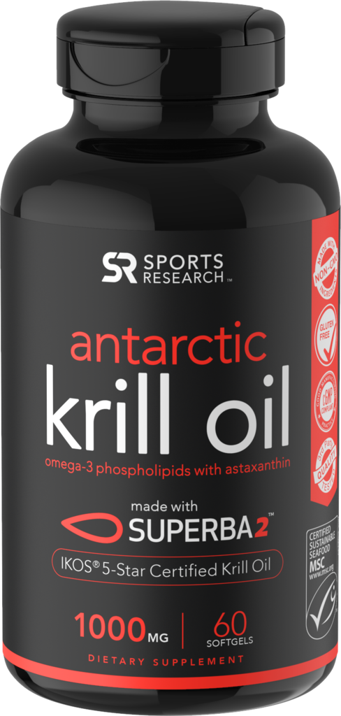 Krill Oil Capsules Clipart (488x1024), Png Download