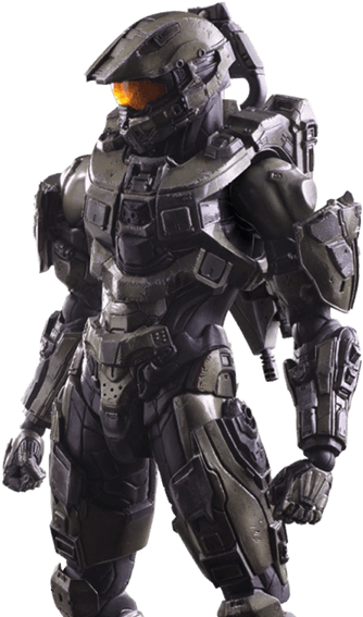 Halo - Halo 5 - Guardians - Master Chief Play Arts - Hot Toys De Halo Clipart (600x600), Png Download