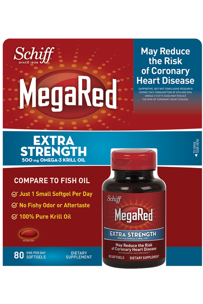 Mega Red 500 Mg Omega Krill Oil - Medicine Clipart (600x600), Png Download