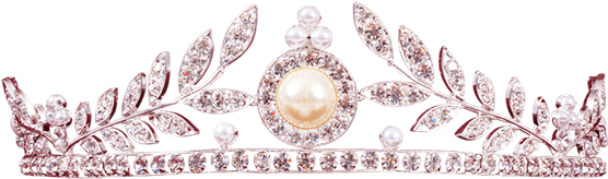 Regal Pearl Tiara - Tiara Clipart (555x555), Png Download