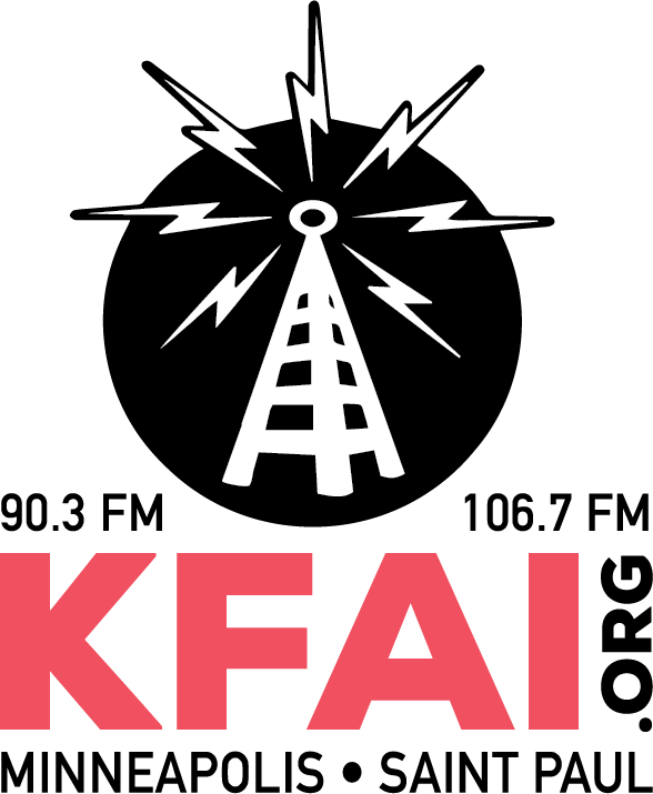 Kfai Radio Logo Clipart (588x715), Png Download