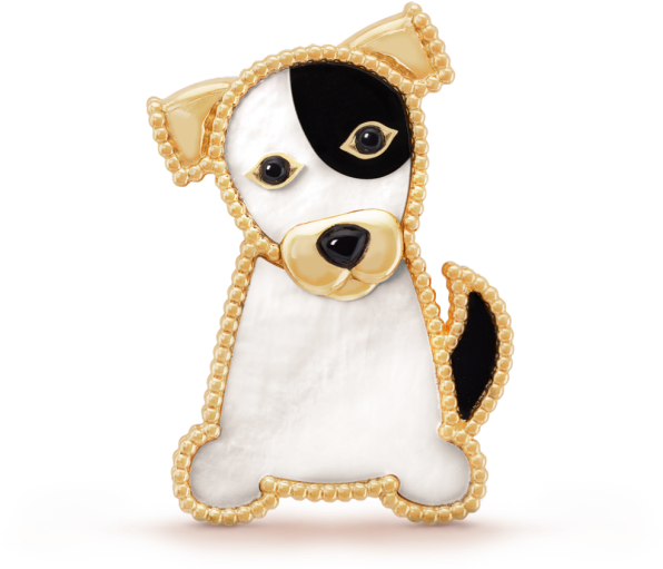 Lucky Animals Dog - Van Cleef And Arpels Animal Collection Clipart (620x620), Png Download