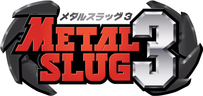 Metal Slug - Metal Slug 3 Logo Clipart (820x400), Png Download