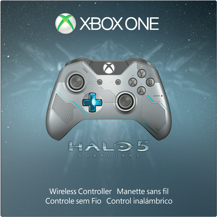 Halo 5 Themed Controllers Are Now Available To Pre-order - Xbox Control Halo 5 Clipart (1300x975), Png Download