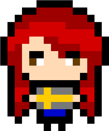 Erza - Spider Pixel Art Minecraft Clipart (690x810), Png Download