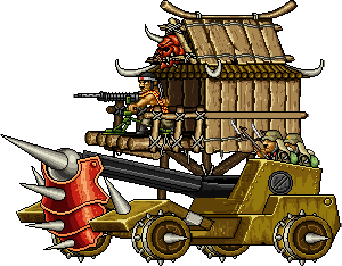 Metal Slug Animated Gifs Are Fucking Awesome So Post - Illustration Clipart (1200x936), Png Download