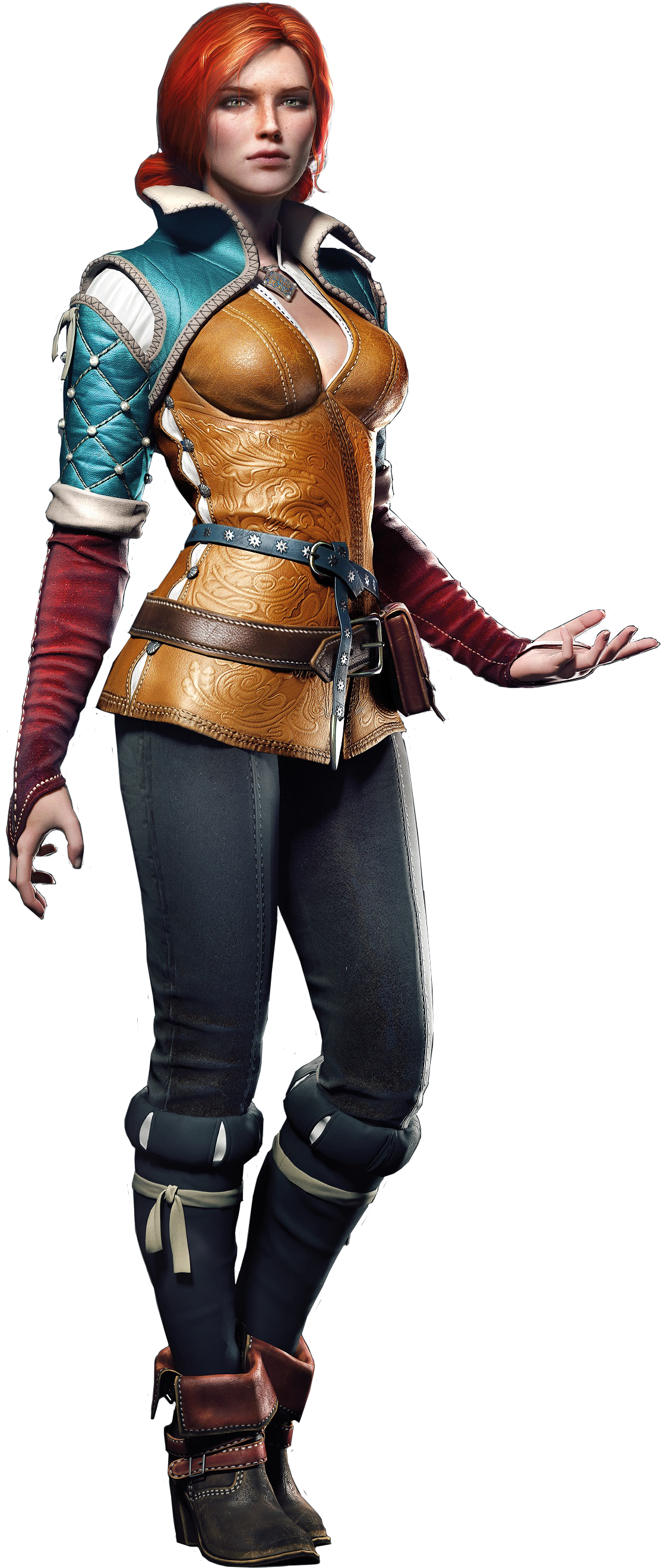 The Witcher Clipart - Triss Merigold Cosplay - Png Download (1879x3000), Png Download