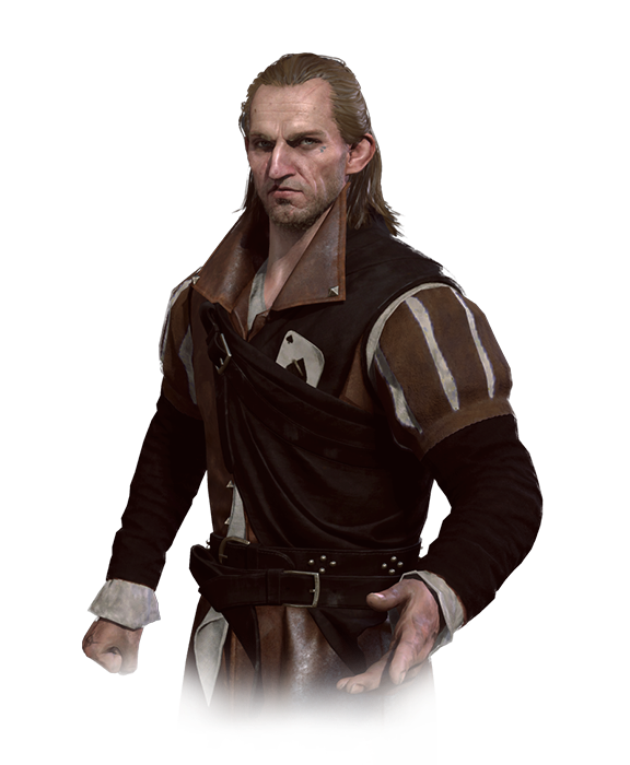 From Witcher Wiki - Cyprian Wiley Witcher 3 Clipart (654x727), Png Download
