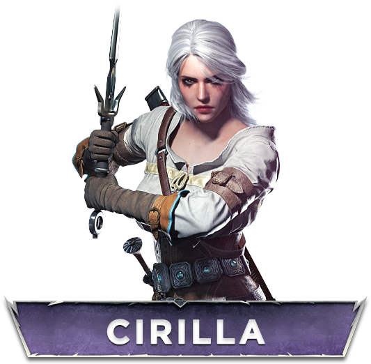 Cirilla Fiona Elen Riannon , Born In 1251, Is The Princess - Woman Warrior Clipart (1328x526), Png Download