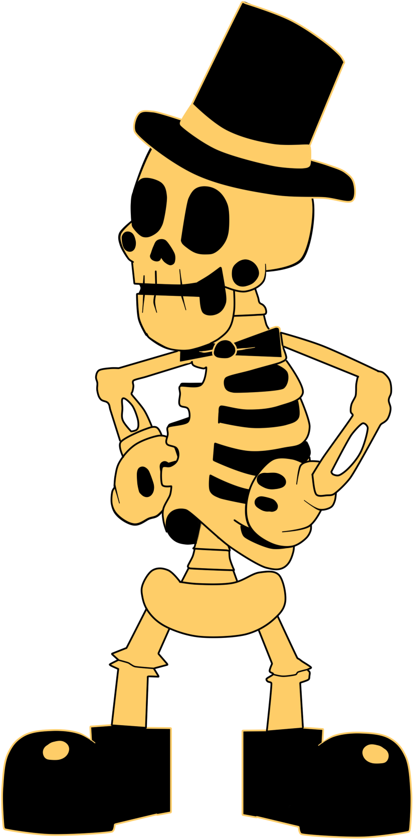 Spooky Scary Skeletons Png , Png Download - Spooky Scary Skeletons Png Clipart (824x1673), Png Download