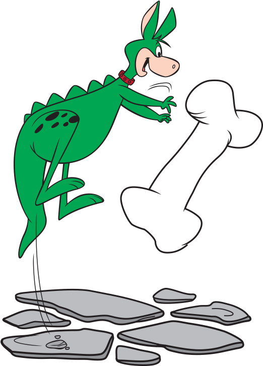 Wb Kids - Hoppy Flintstones Png Clipart (565x803), Png Download